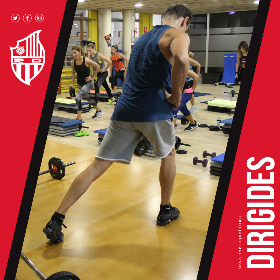 ReusDeportiu's tweet photo. Evita lessions a les #classesdirigides amb uns bons estiraments abans i després de cada sessió 💪.
Els monitors del Reus Deportiu t'indicaran quin exercici et convé realitzar en cada moment.
#reusdeportiu | #socisRD | #classesdirigides https://t.co/4zbkpWAwGi