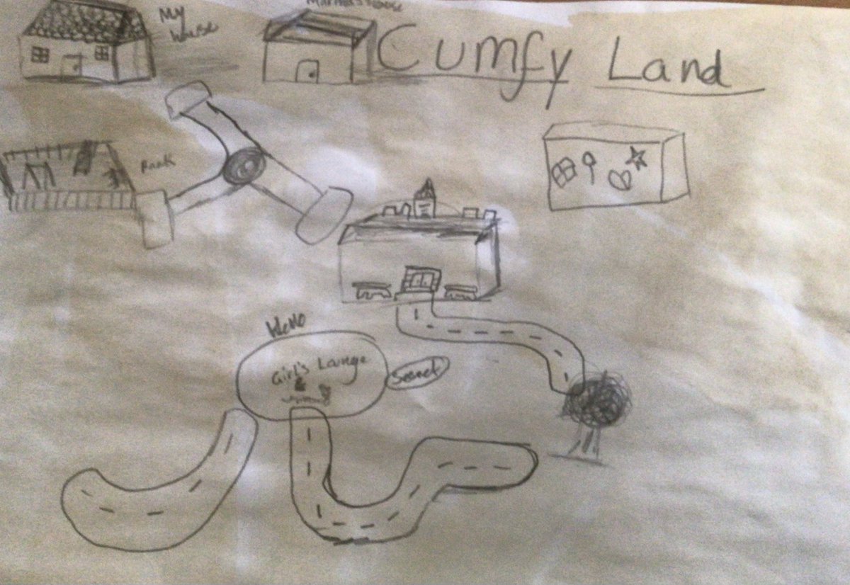 EastLintonPS's tweet photo. Our P4 class novel has really inspired our learning this term, we created maps today of our favourite places just like the main character in our book.  Just love a map! @kirtleysophie #wildwayhome #mapwork https://t.co/1vVuo3iBzp