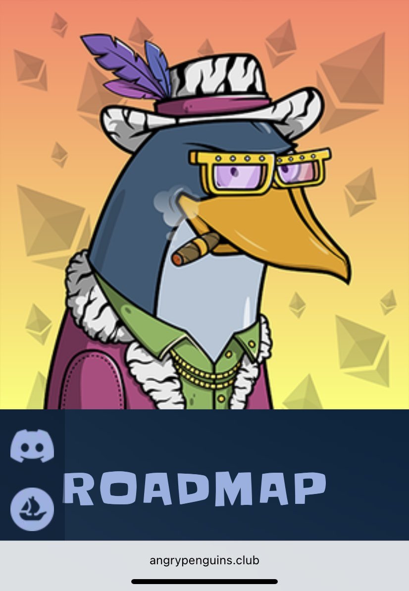 PumokinX's tweet photo. I love this #myangrypenguin want one more but haven’t enoughETH. You can check the Discord here: https://t.co/PNQyLuiEDs lfg tutuuu 🚀🚀🚀 #nft @grottopengos https://t.co/WzgVSmkMjJ