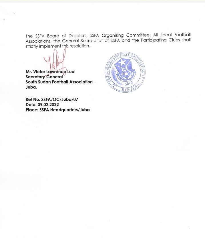 ssfa_com's tweet image. The Fixtures for playoffs &amp;amp; 1st Semifinals stages of South Sudan Cup 2021/2022 amended.

#SSC2021