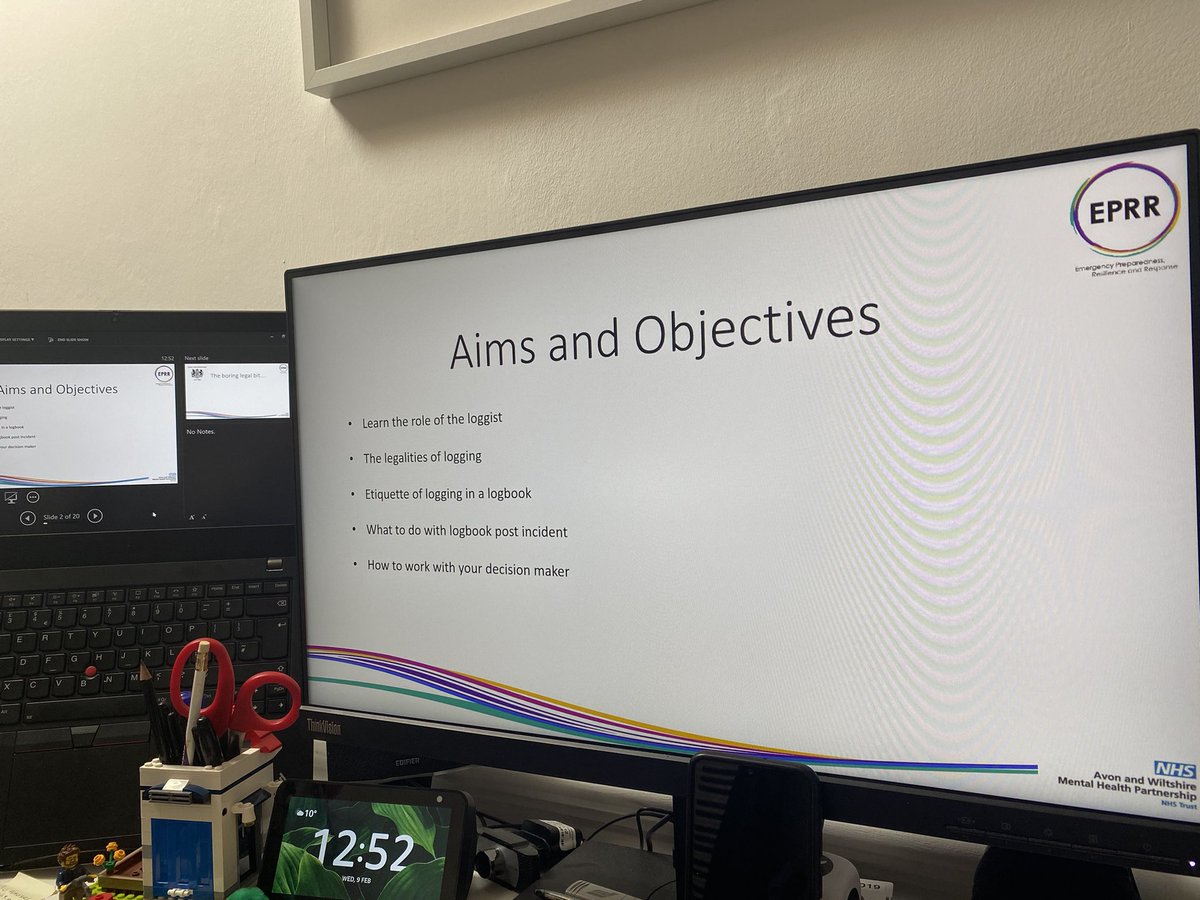 Another 7 loggists added to the growing list, great to see so many <a href="/AWPNHS/">AWP Mental Health</a> staff willing and engaged with the super important command support role!! Another course coming up to get through the waiting list!! Another virtual success with <a href="/HowellsLarraine/">Larraine Howells</a> #awpeprr @ollietoveyawp