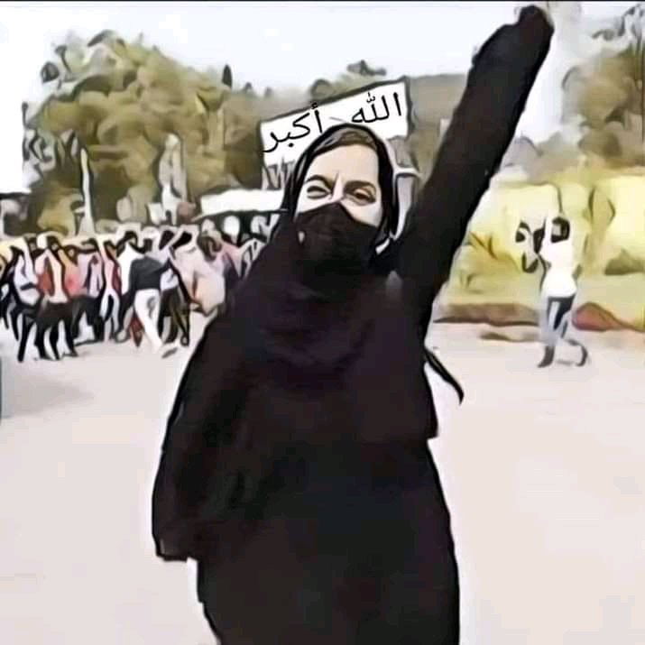 _kunwar_ali_07's tweet photo. नारा ए तकबीर अल्लाहु अकबर
नारा ए रिसालत या रसूलल्लाह
#HijabisOurRight 
#HijabIsOurPride 
#Hijab https://t.co/TcGvhF1o6f