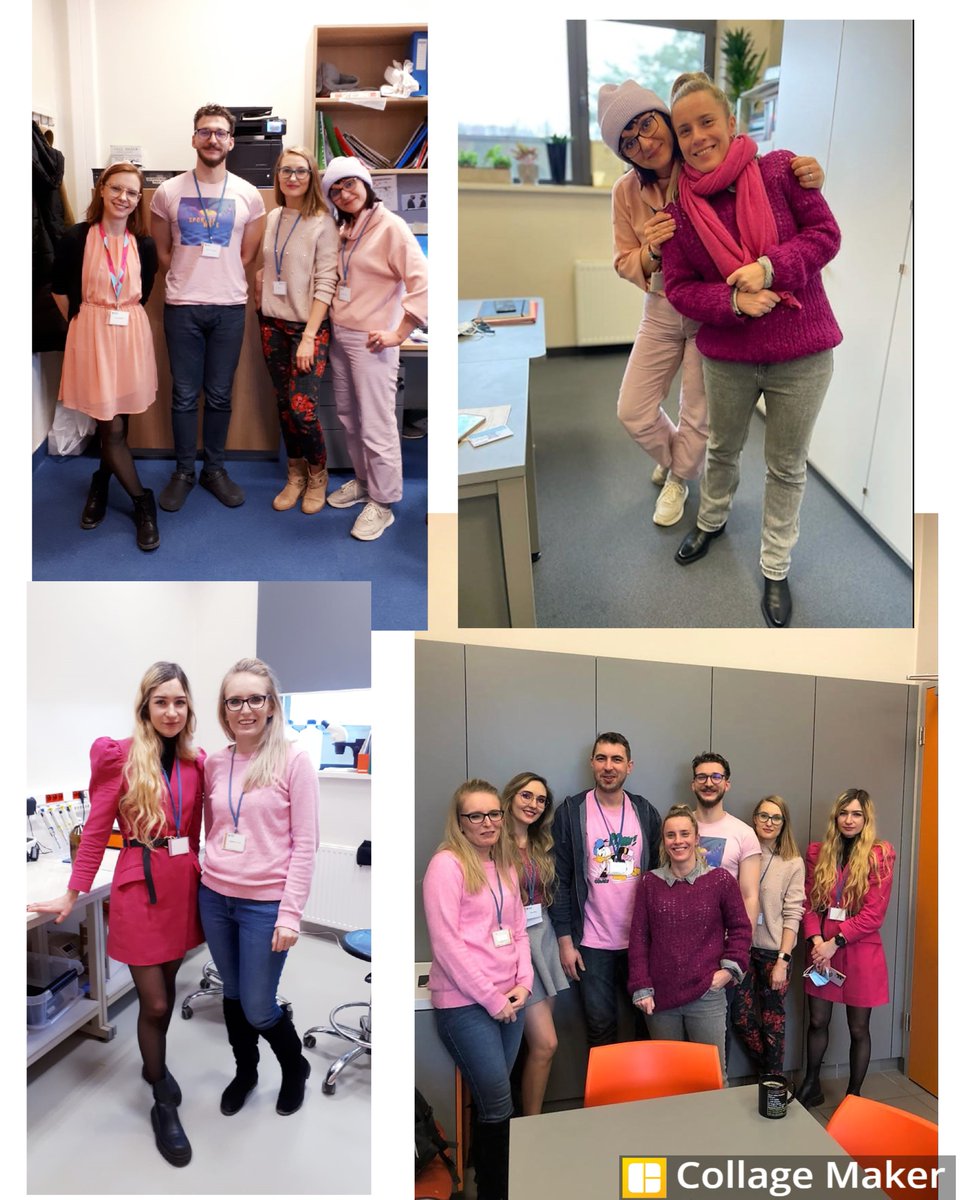monika_piwecka's tweet photo. Gloomy days. February sucks. Piwecka lab & friends protest and counteract. #FebruaryChallange #AllDayPINK Wedensday https://t.co/ehxjPm1tCP