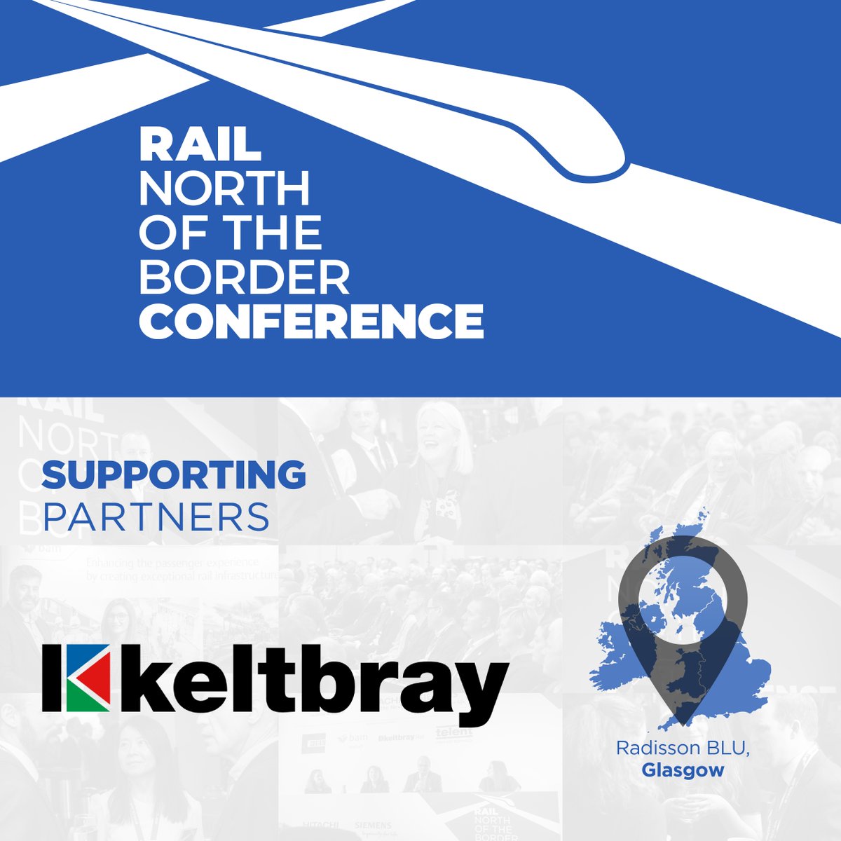 PelotonEventsUK's tweet photo. We are pleased to announce @KeltbrayRail as a Supporting Partner at Rail North of the Border at the Radisson Blu Hotel, Glasgow on 3 March 2022.
For more information follow the link: https://t.co/q6ViwEG7ru
#ConnectingScotland #RNOTB @Keltbraygroup https://t.co/GMLo9XPbGx