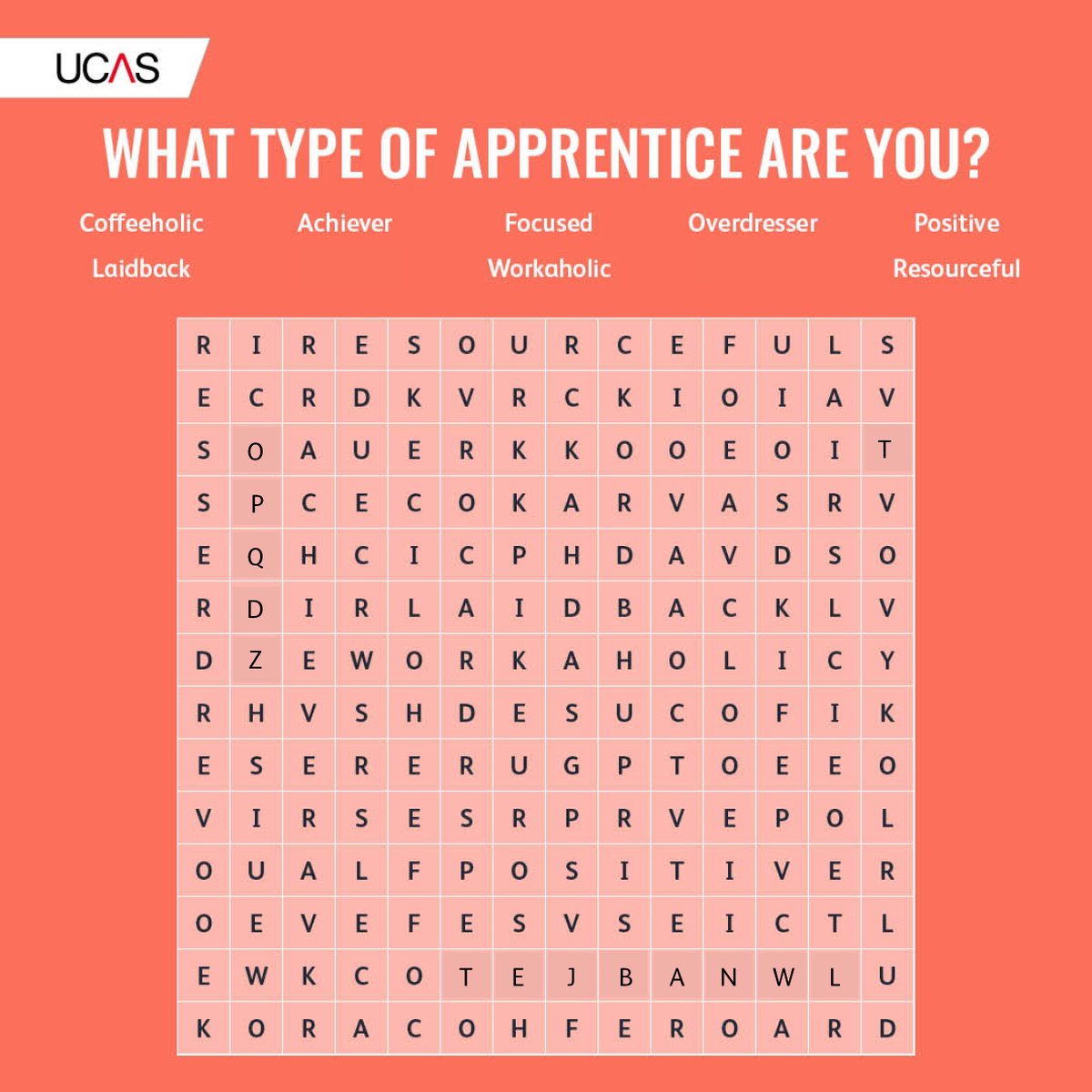 ucas_online's tweet photo. WHAT TYPE OF APPRENTICE WILL YOU BE? 

First word you see describes the type of qualities you have as an apprentice 😅

Want to discover more? Why not join our Apprenticeship Discovery Day 🚨TODAY🚨 (link below) https://t.co/bswbumSqx7