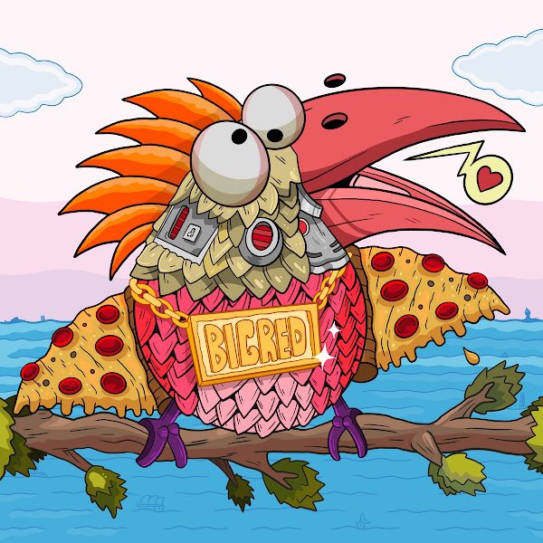 DeuceNFT's tweet photo. Happy #NationalPizzaDay #caw #birdsflocktogether https://t.co/jdN1g1SoTy