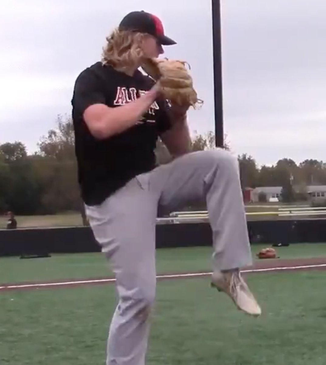 LNEagleBaseball's tweet photo. **Former Eagle Alert**
Brett Buchanan took full advantage of his first appearance with Allen County throwing 3 scoreless innings and striking out 5. LETS GO!!!! https://t.co/FWYmdFkpBy