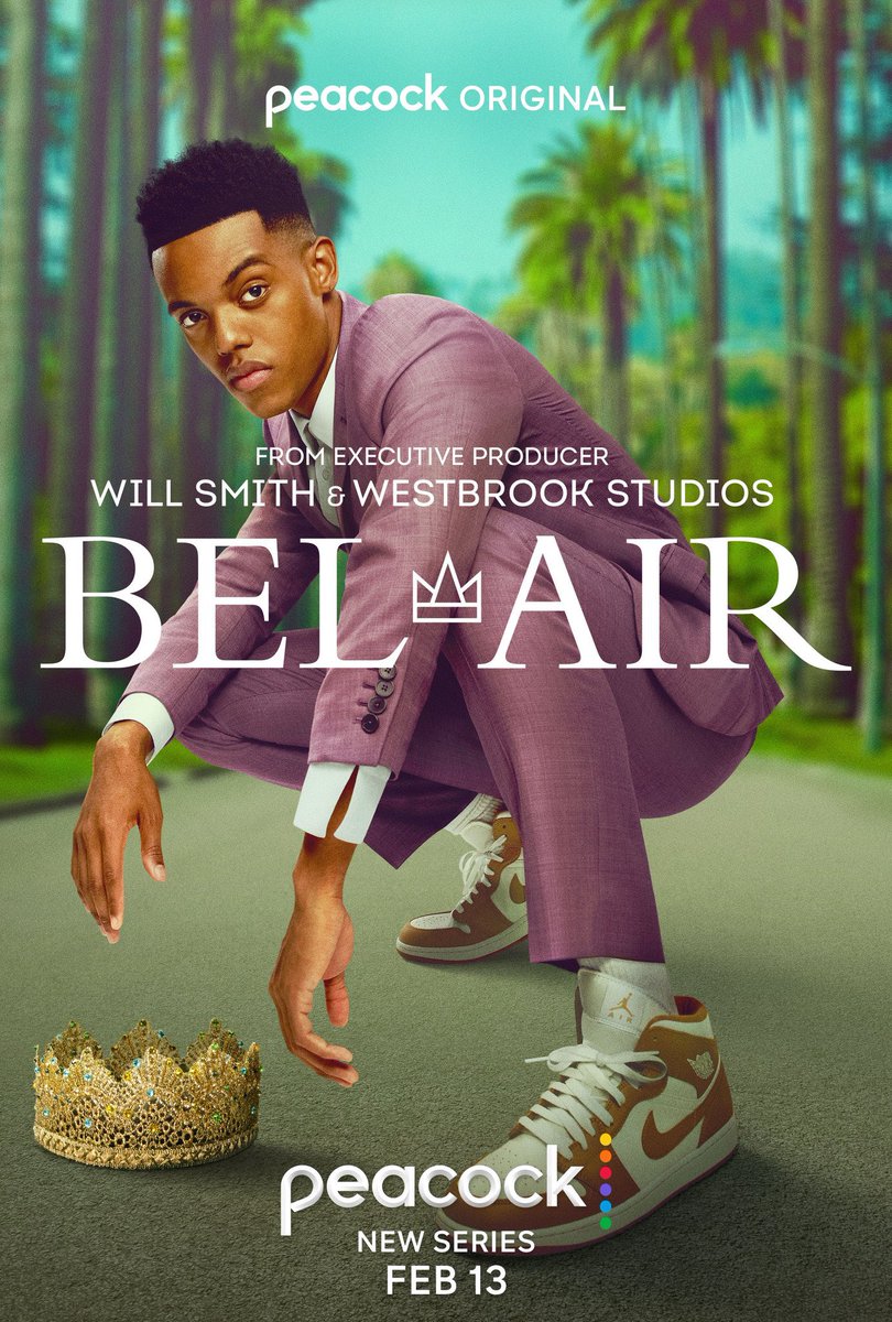 sashdmanley's tweet photo. I had the opportunity to participate in a special screening for #BelAir last night.  Let me tell you this show is gonna be 🔥

The first 3 episodes will be available for streaming Feb 13th on @peacockTV https://t.co/53jNuBjwvc