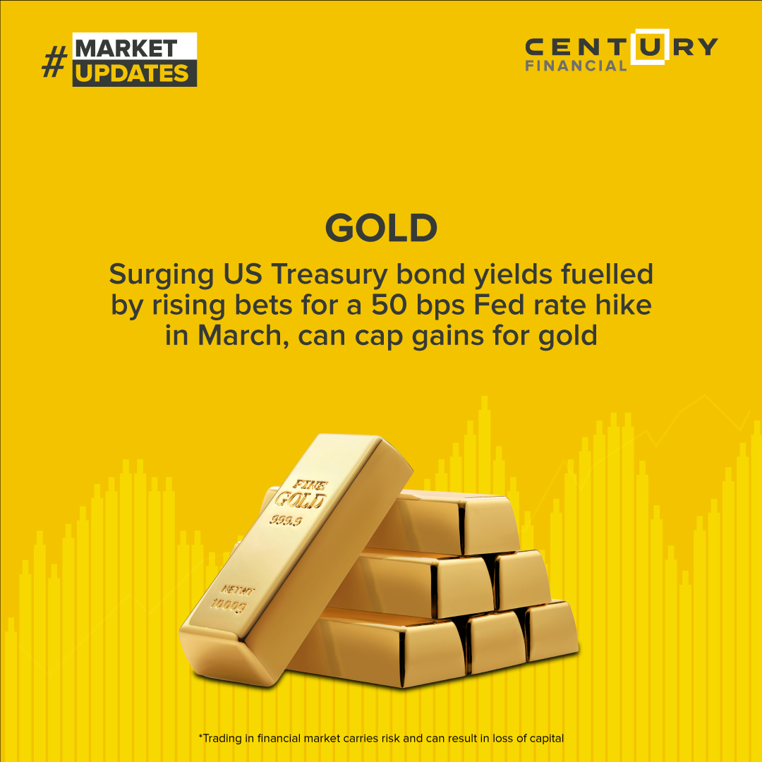 Century_Fin's tweet photo. The bets of #steeper #ratehikes have been reinforced by Friday's blockbuster US #jobsreport (#NFP). The #investors are eyeing the US #CPI report on Thursday and may warrant caution before placing directional bets. #UAE's 24k #goldprice will likely #trade in Dh 217-222 range. https://t.co/wQ4BjPWaUh