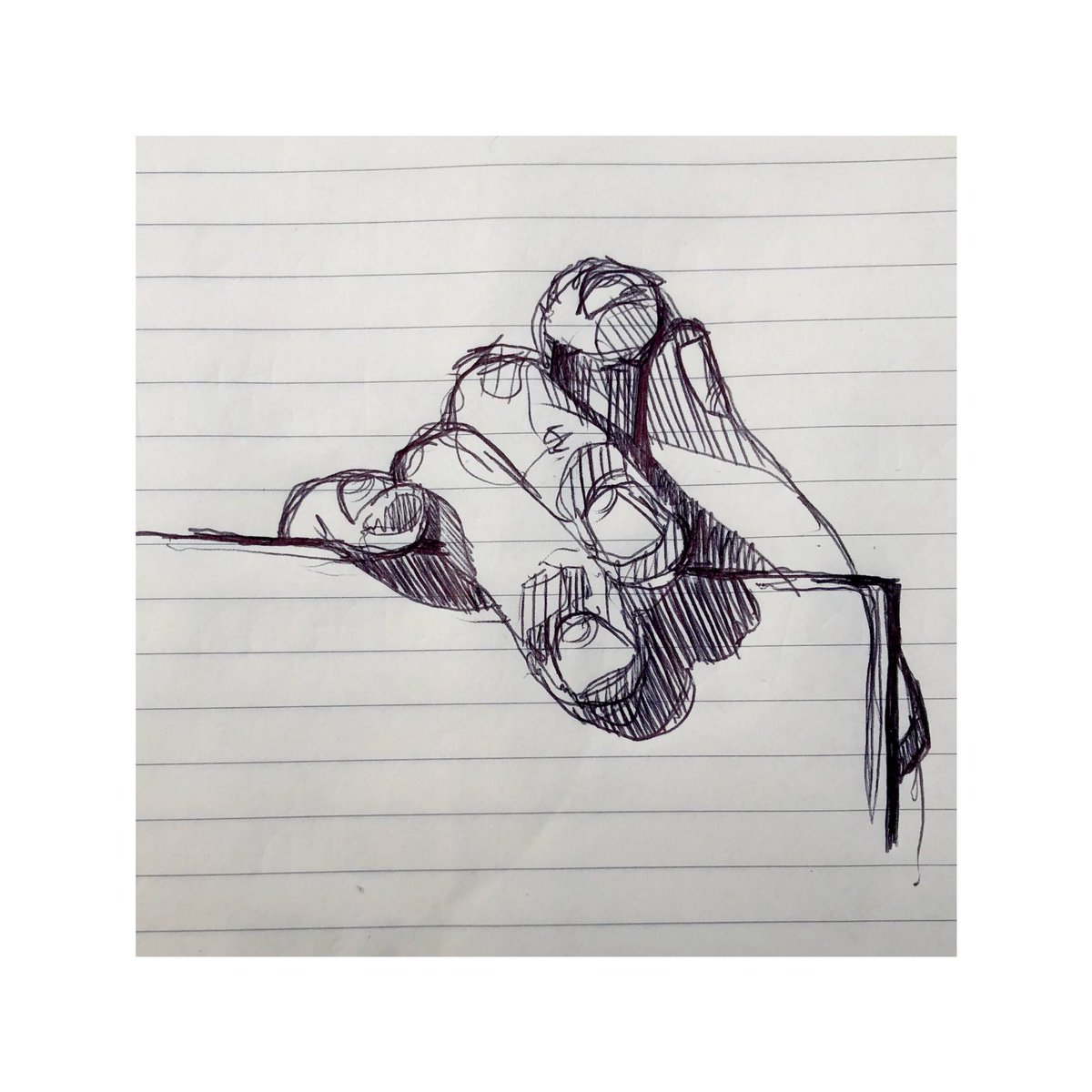 Lunchtime sketching #doodle #sketch