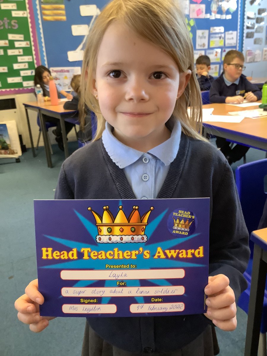 A well deserved certificate for amazing independent writing. <a href="/wearenewington/">Newington Academy</a>