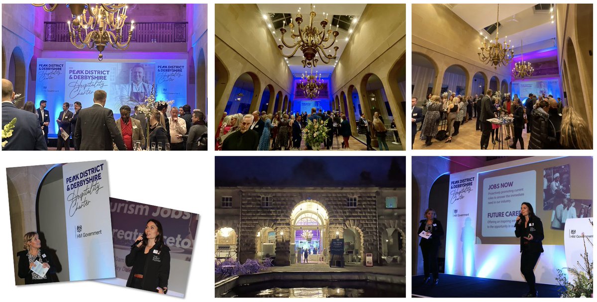 Let’s come together to dispel the reputation of ‘long hours for little pay’. We were at the launch of the Hospitality Charter last night and it was so inspiring, especially to hear how rewarding it is to work in our industry. 
Get involved - visit visitpeakdistrict.com/industry