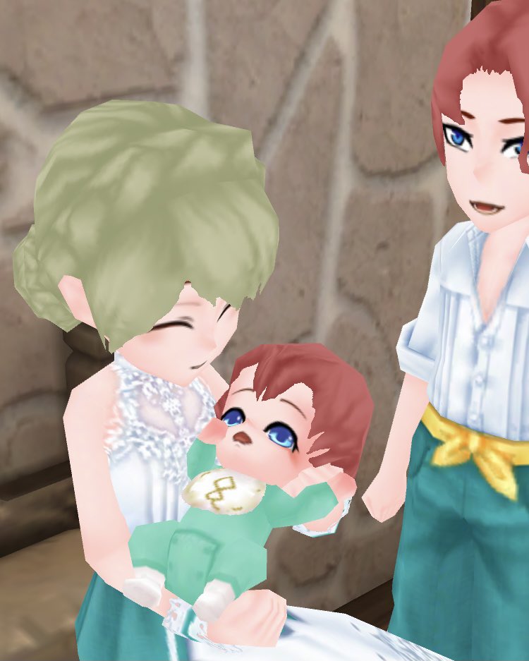 🌼208年17日🌼

夏の終わりに第3子が誕生しました。
繊細なムードをもつ男の子で、アメデオと名付けました。イタリア語で「神に愛される者」という意味らしいです✨
#エルネア王国