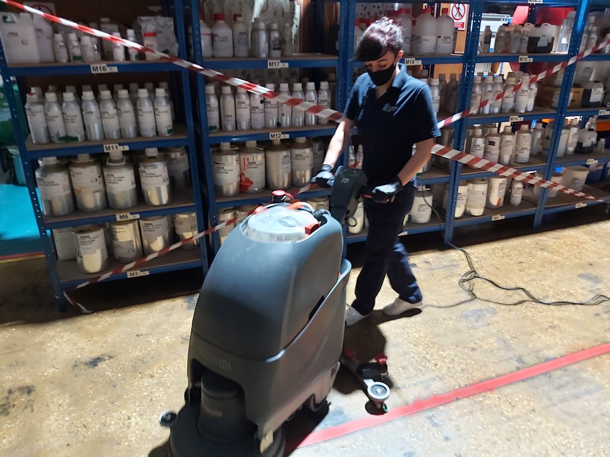 Professional floor maintenance