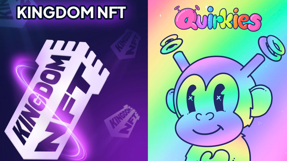 🚨 FLASH GIVEAWAY🚨

We have teamed up with our friends at <a href="/quirkiesnft/">Quirkies</a> to offer some exclusive WL spots &amp; free month to the kingdom 🏰

🎁 2 x 1 WL spot &amp; 1 Free monthly alpha key

Rules
Follow <a href="/KingdomNFT/">KingdomNFT</a> <a href="/quirkiesnft/">Quirkies</a> 
❤️ Like
♻️ Retweet
👥 Tag 2 friends

Winners in 3 hours!