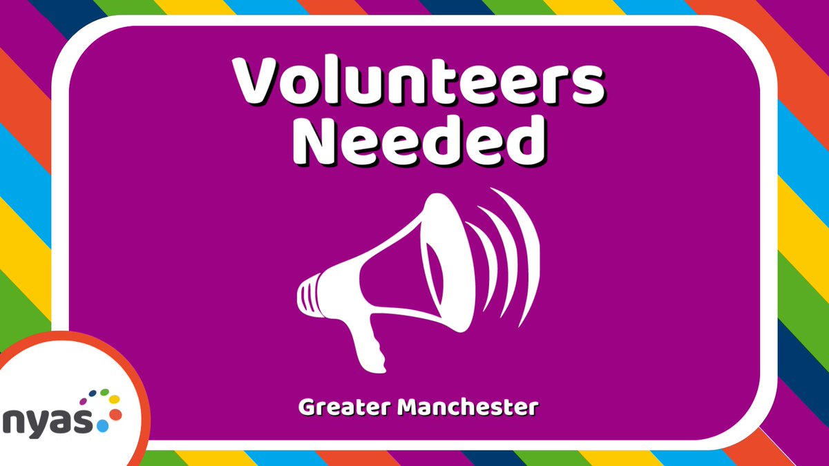 We are looking for volunteers in Greater Manchester! 📣

NYAS are thrilled to bring Side by Side, our care leaver support programme, to Tameside &amp; we’re looking for volunteers 🎉

Learn more here ➡️ bit.ly/3HzoY2O

#volunteering #volunteeringmanchester #volunteering2022