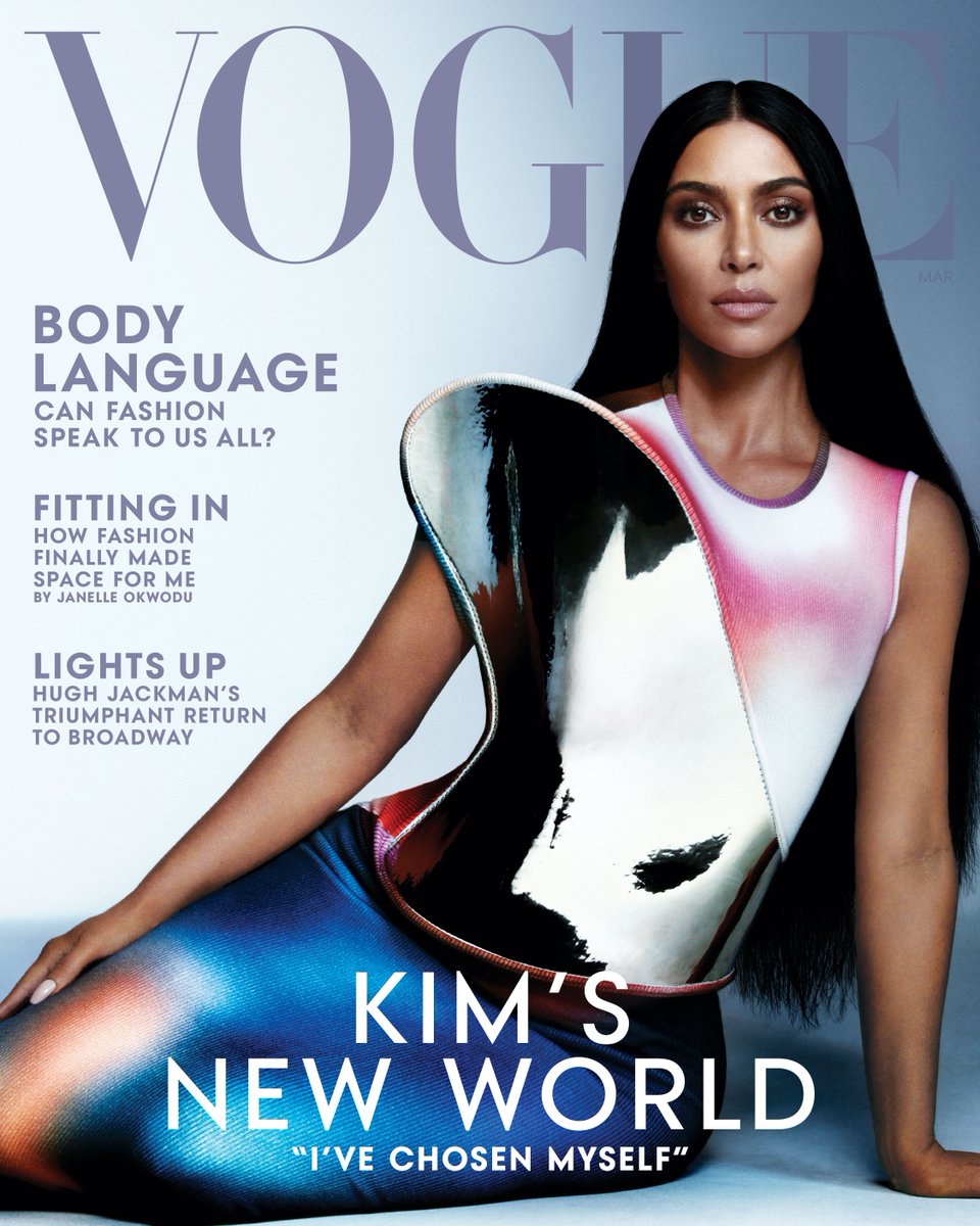 voguemagazine's tweet image. “My 40s are about being Team Me.” It’s @kimkardashian’s new world, and she’s chosen herself. Vogue's March cover star opens up about motherhood, divorce, criminal justice work, and a crop of changes—both small and seismic—that usher in her new era. vogue.cm/IgcRVyM