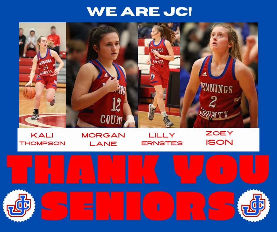 Thank you to our four seniors Kali Thompson, Morgan Lane, Lilly Ernstes, and Zoey Ison for all you have done!

I will leave you with this quote from the great Mia Hamm - "True Champions aren't always the ones that win, but those with the most guts."
