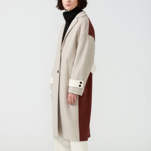 LOVELESS ブロッキングコートムチャブリ高畑充希着用色違い