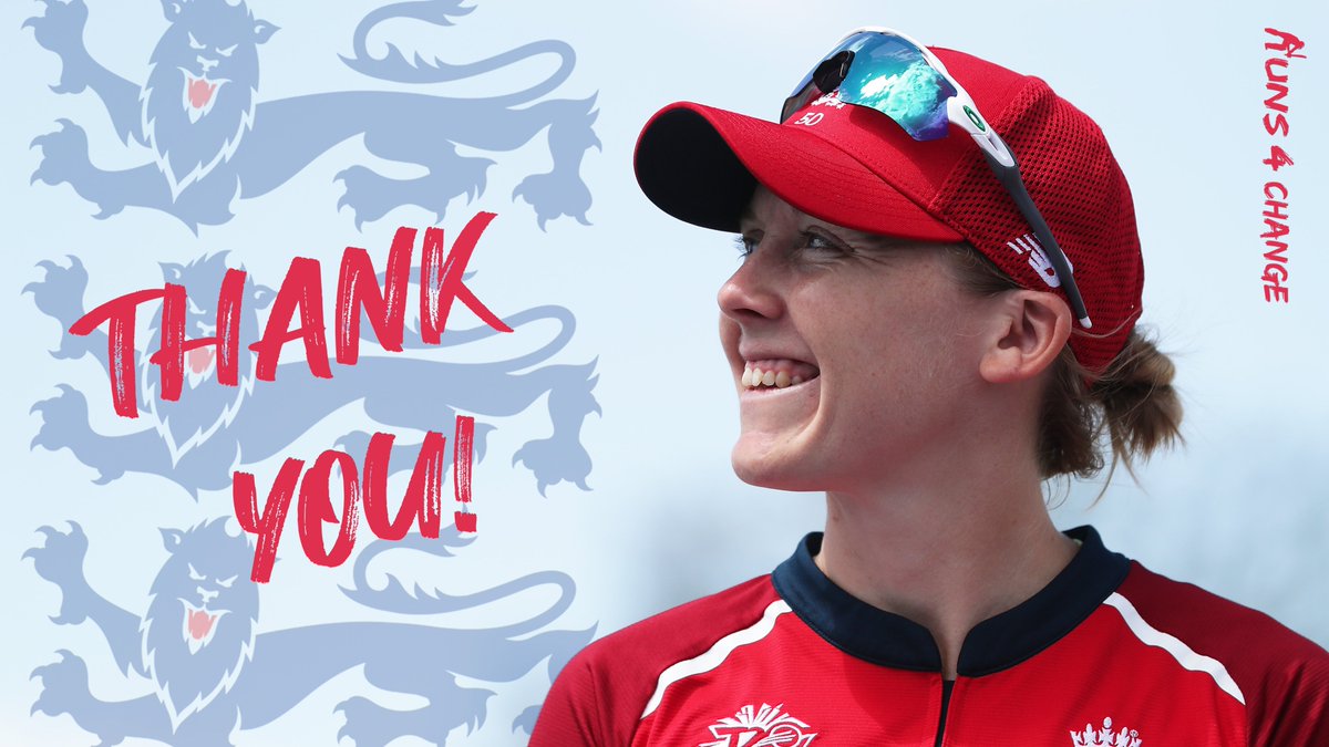 LordsTaverners's tweet photo. We would like to say a huge thank you to @Heatherknight55 for supporting our #Runs4Change campaign this winter with @englandcricket ๐๐
Every pledge helps us get closer to raising vital funds to help empower young people through cricket! ๐
@goalgiving https://t.co/wAY9iUMiDF