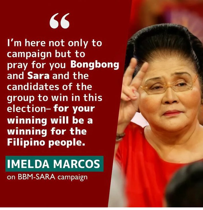 realMJCachero's tweet photo. ANG PANALO NG UNITEAM AY PANALO NG MGA PILIPINO.

#BBMSARA2022
#BBMIsMyPresident2022 
#UNiTeamBBMSARA https://t.co/Aq9zDBeFCm