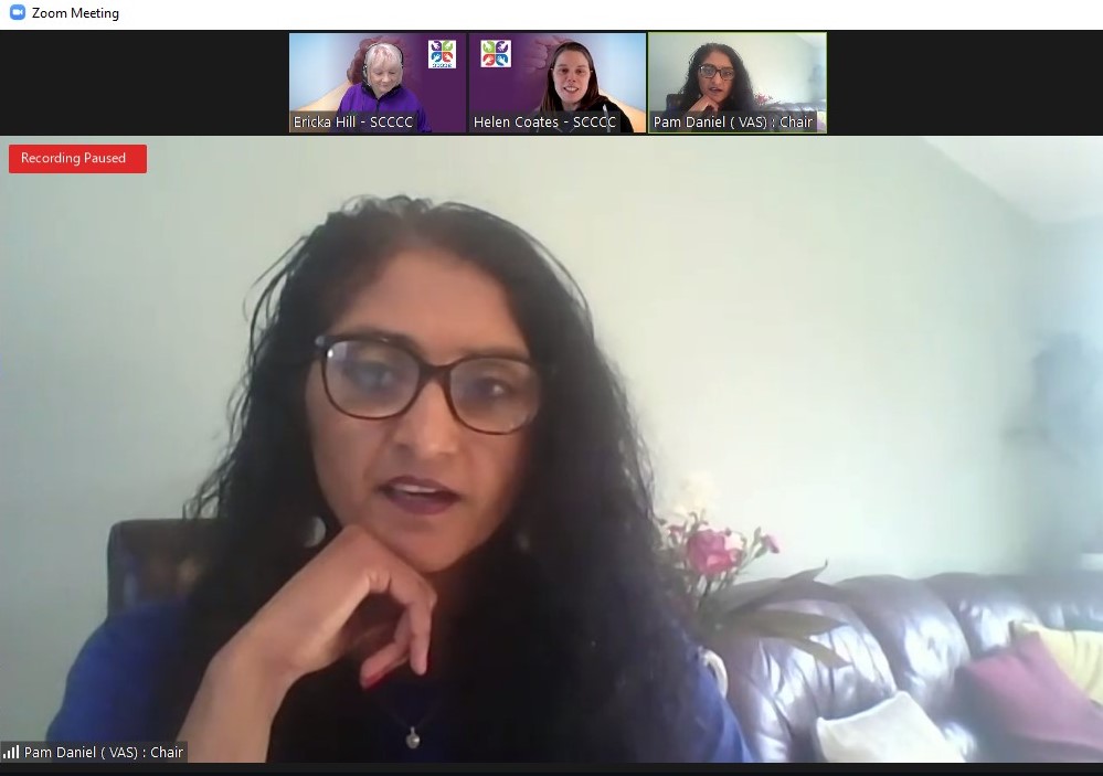 Huge thanks to all those who joined us today for our webinar - Supporting isolated, lonely BAME older people in Sheffield. 

Thanks to our chair, Pam Daniel from <a href="/vasnews/">Voluntary Action Sheffield</a> who was awesome. 

We have only touched on this subject, still so much more to discuss. #Webinar #loneliness