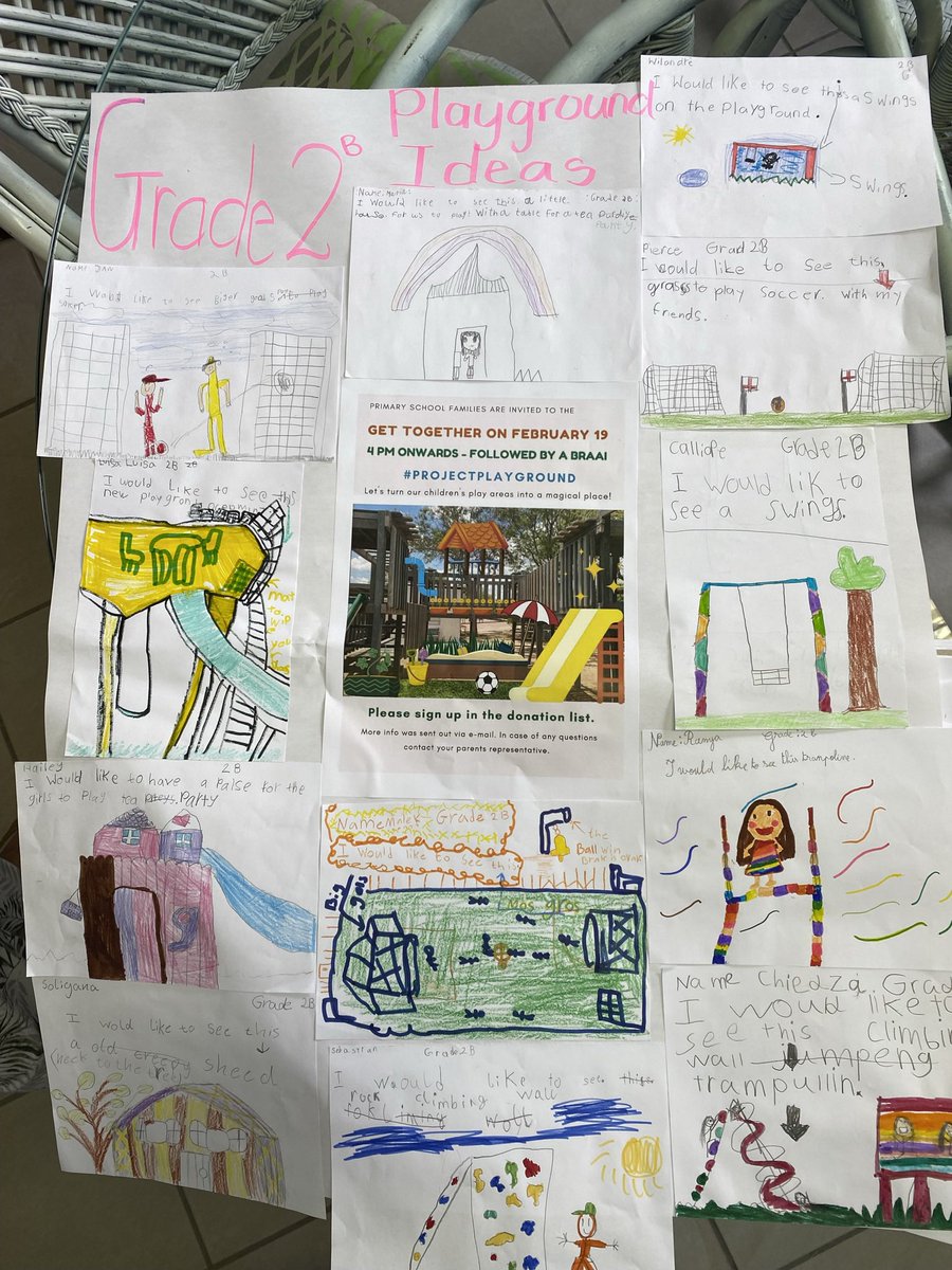 marcellevleenen's tweet photo. #projectplayground initiated by our class parents @WIS_NAM Excited about how our campus will flourish through the collective efforts of our teachers and supportive parent community! https://t.co/wn2ID35AYh