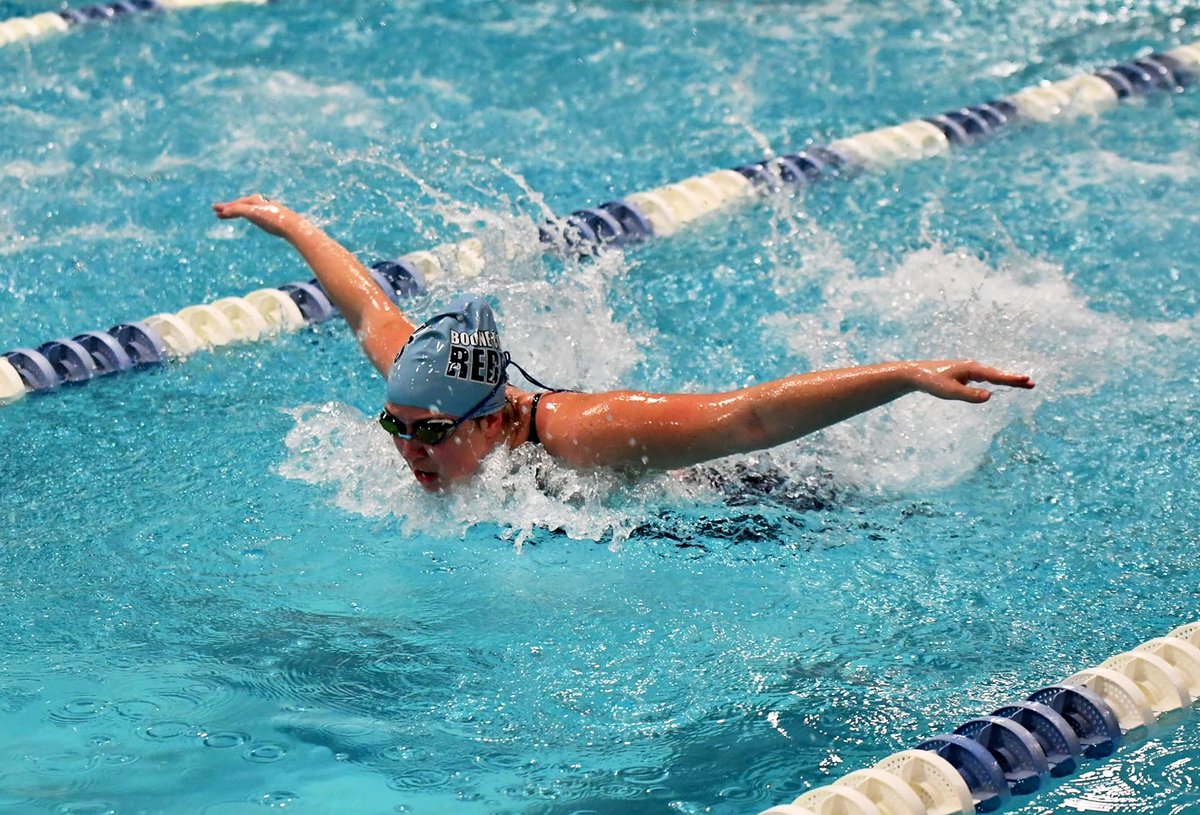 RebelSwimDive's tweet photo. The relays are the first girls relays to qualify for state since 2006! @KollarLexi is the first individual girls swimmer to qualify for state since 2008! https://t.co/hE3zW7u7C9