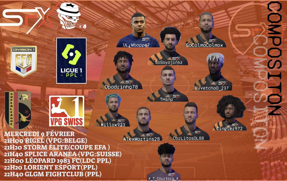 @EfaOffficiel / <a href="/Ligue_PPL/">Ligue PPL</a> / <a href="/SwissVPG/">VPG Switzerland 🇨🇭</a> / <a href="/belgique_vpg/">VPG BELGIQUE 🇧🇪</a>