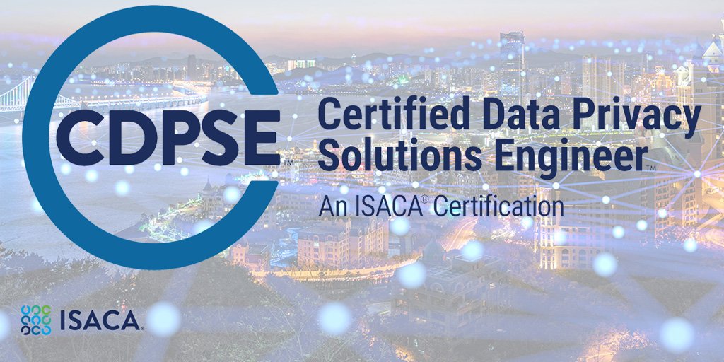 ISACANews's tweet photo. #DidYouKnow: There’s a shortage of data privacy professionals with technical skills. ISACA’s CDPSE credential is here to help fill that critical gap!

Take your career to the next level as a privacy technologist with CDPSE. https://t.co/4Rqr8xHUZD 

#PrivacyMonth https://t.co/fIbfZQsX2o