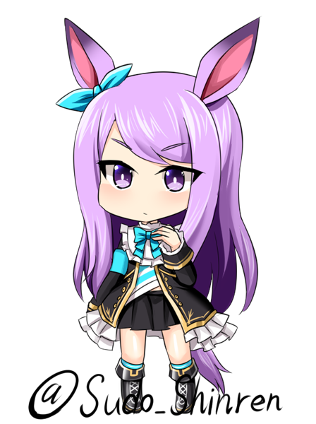 ハルウララ「#ウマ娘 #メジロマックイーン配信でハルウララを描きましたですわ。 」|須藤のぼるのイラスト