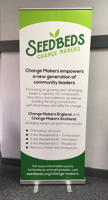 Very happy to have produced flyers and roller banners for Seedbeds to help launch their Change Makers initiative. #seedbeds #changemakers #rollerbanners #exhibitiongraphics <a href="/SeedbedsOrg/">Seedbeds</a>