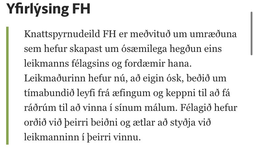 OlofTara's tweet photo. Að eigin ósk, það er flott.
Nú sætir annar maður rannsókn vegna meintrar hópnauðgunar.
Ætla @fhingar að hundsa það? https://t.co/YF3BQC6vXH