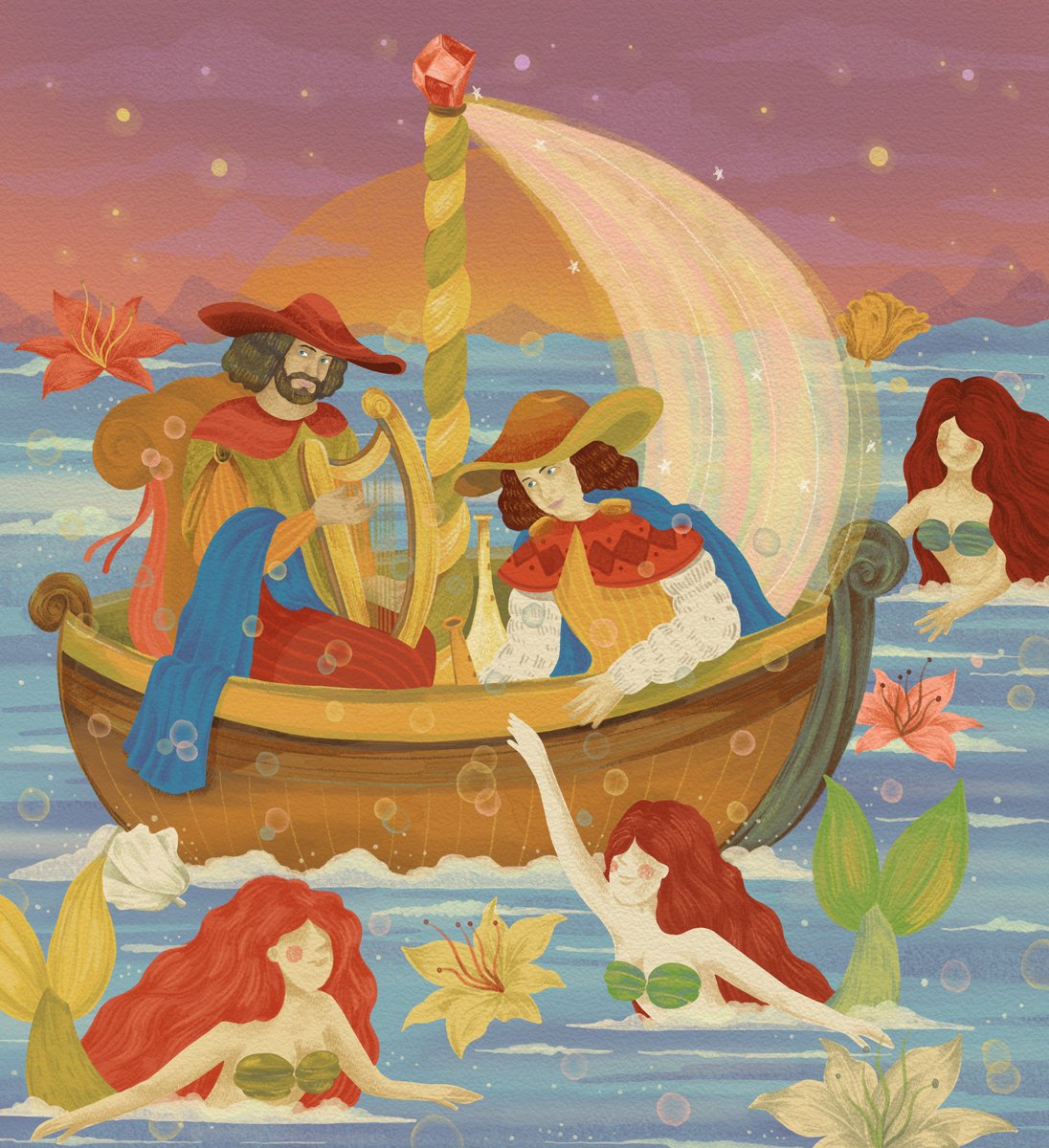 The Mermaids still available 2 of 5 editions on <a href="/versumofficial/">Versum</a> 💖
Her skin was as soft and tender as a rose petal, and her eyes were as blue as the deep sea, but like all the others she had no feet. Her body ended in a fish tail.

versum.xyz/token/versum/9…