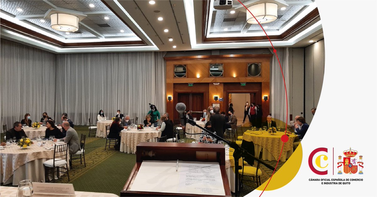 CamespaQuito's tweet photo. COMIENZA EL EVENTO | Con Andrés Vallejo, embajador de @EmbajadaEcuESP, para conversar sobre el "Fortalecimiento de las relaciones bilaterales entre #Ecuador 🇪🇨 y #España 🇪🇸".

#EventosCamespa #RelacionesBilaterales https://t.co/8qsu0vH30L