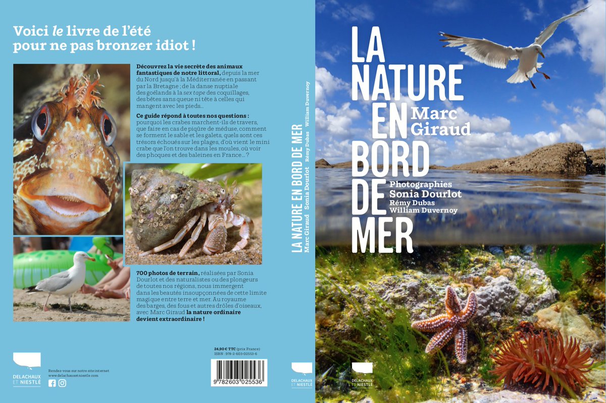#OneOceanSummit à @BrestFr, jusqu'à vendredi. L'occasion de ressortir ce livre de terrain, paru en plein confinement... <a href="/ed_LaMartiniere/">Éditions de La Martinière</a> #nature #animaux