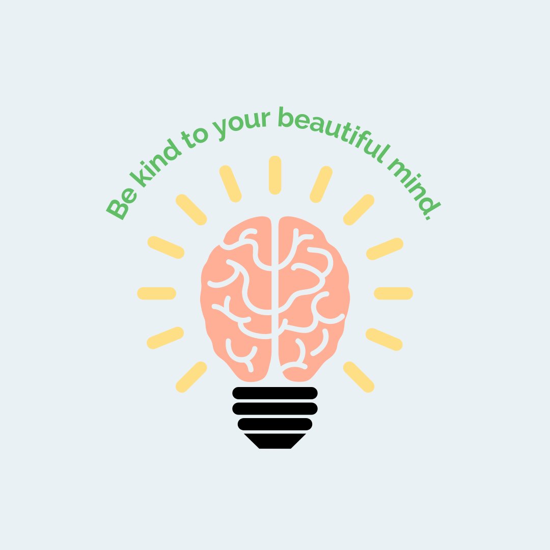 How can one be kind to their mind?

There are so many ways, so we've got just a few:

🧠 Set boundaries in your professional and personal life.
🧠 Don't let the voice of comparison cloud your brain.
🧠 Work on talking to yourself with love and respect.