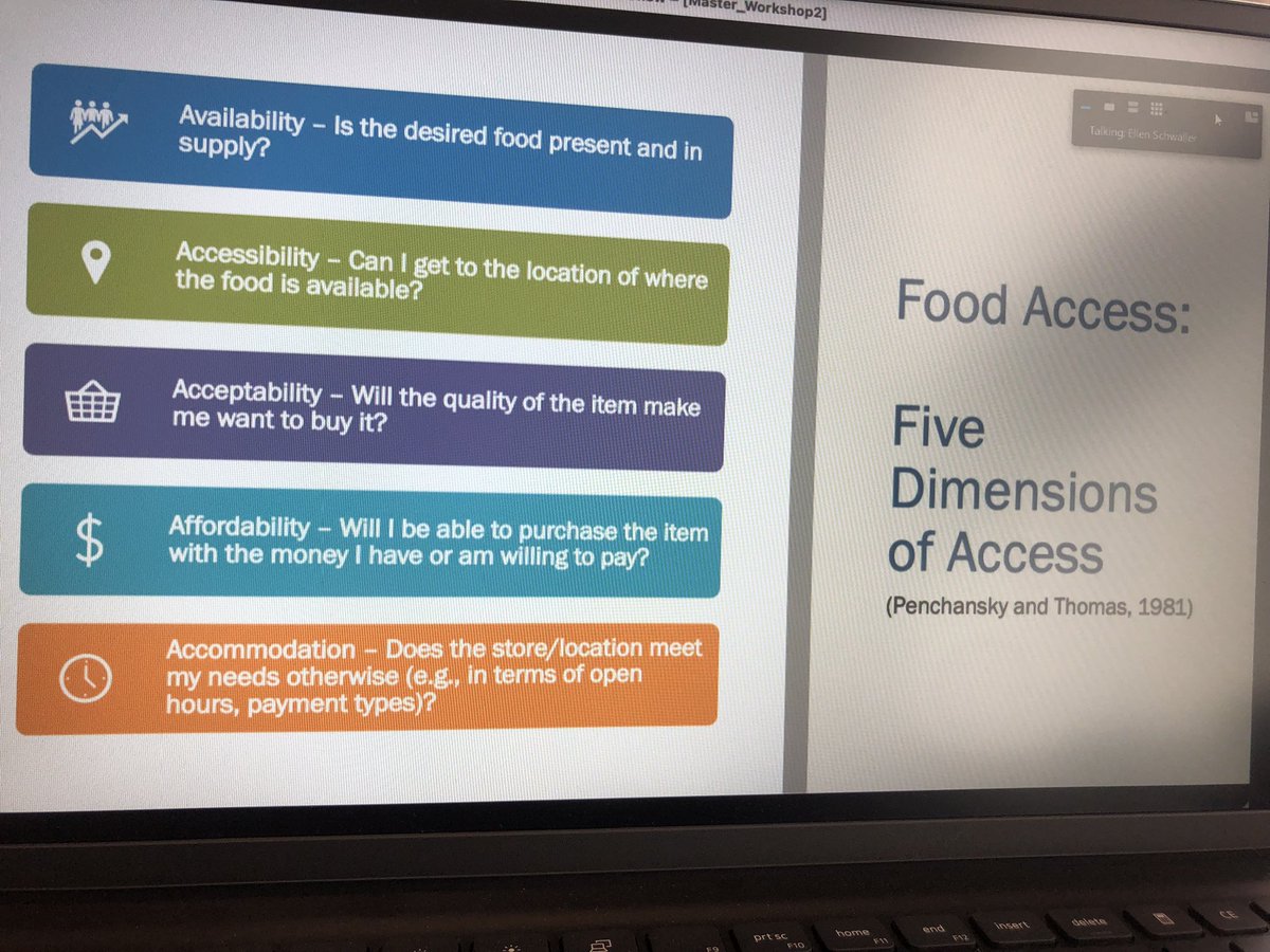 NaomiPMaynard's tweet photo. We use this phase ‘food access’ a lot in our work @feedinglpool @goodfoodlpool - this slide from @etc_ellen really helpfully summarises some of what we mean by it! #GoodFoodLiverpool https://t.co/gTBqPXl7oL