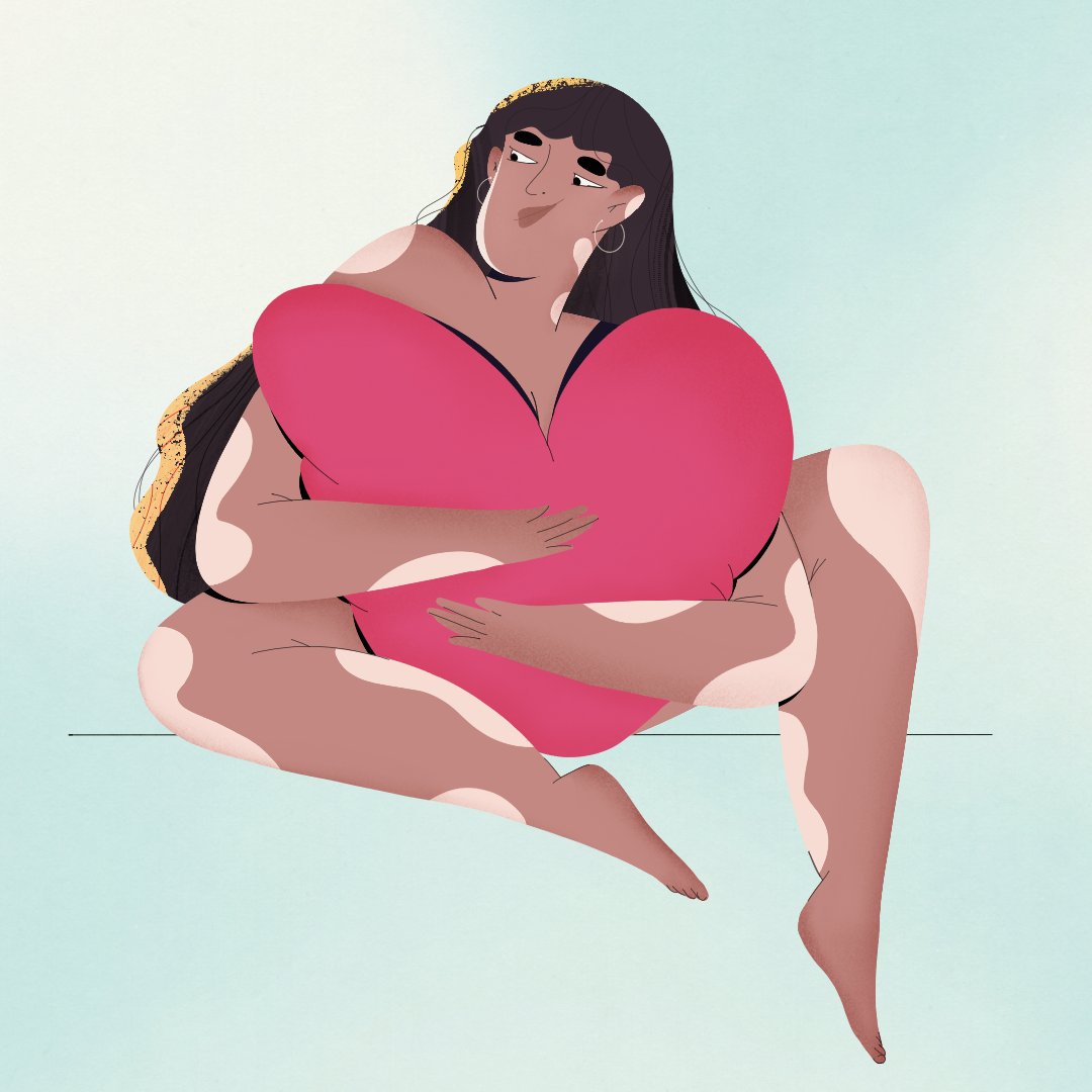 zeljukina's tweet photo. Beauty is different❤️❤️❤️
⠀
Who are we to judge other people?
I believe that the only task of a person is to be happy, and it does not matter what he looks like, what kind of hair and skin color he has.
#illustration #2d #procreate #characterdesign #character #valentineday https://t.co/kueJIOudlL