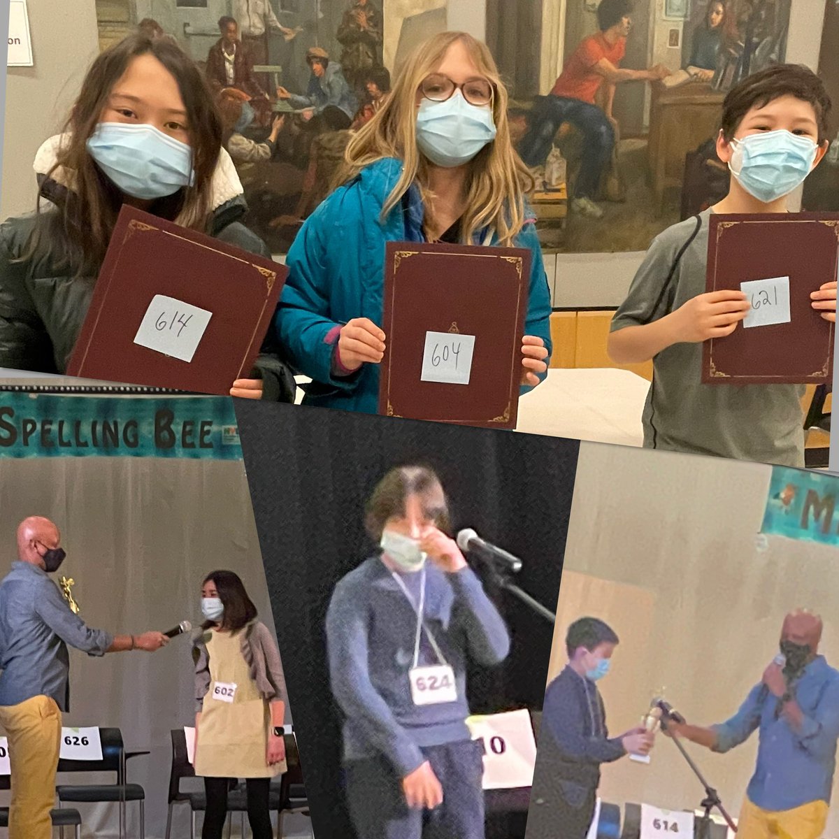 1ManhattanTeam's tweet photo. Congratulations to our Manhattan Spelling Bee Winners,Vale Esposito @MS167Manhattan, Timothy Yang @ps334Anderson, &amp; Lora Wu Hunter College Elem. School, WE are TRULY proud of you All!!! GOOD LUCK at the NYC Citywide BEE 🐝🐝🐝 @DOEChancellor @ruxdanika  @NYCMayor @ofdc_nycschools https://t.co/VtnwyQCDtz