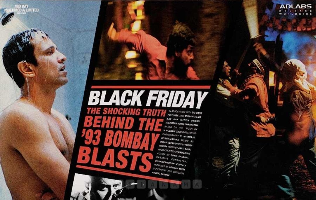 #BlackFriday by @anuragkashyap72 was released today 15 years ago. Arguably Kashyap's best feature yet — the film had an unconventional screenplay and a dream ensemble cast led by @kaykaymenon02, @raogajraj, @Nawazuddin_S, #AdityaSrivastava, #KishorKadam, and #PavanMalhotra.