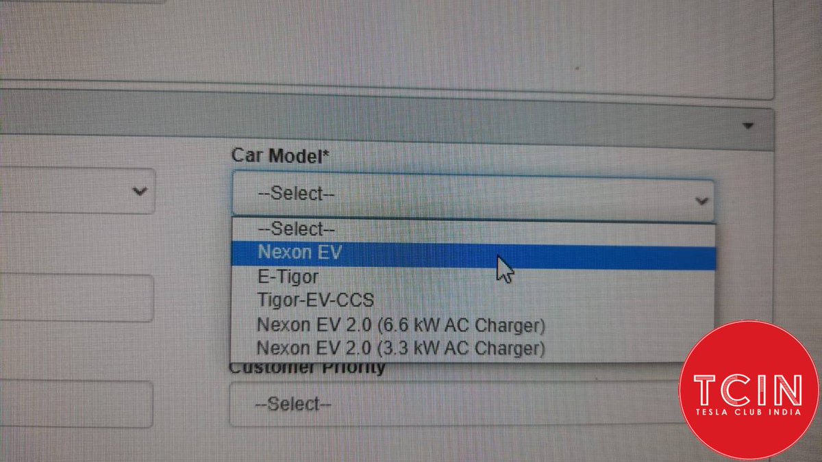 TeslaClubIN's tweet photo. Exclusive : Soon to be launched updated Nexon EV will have 2 options for AC Charging. 3.3kW &amp; 6.6kW. https://t.co/n7T7hEnw1P