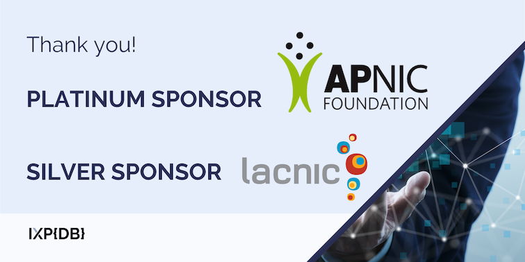 euroix's tweet photo. Thank you to #IXPDB platinum sponsor @ApnicFoundation and silver sponsor @lacnic and for their contribution and support!
#community #peering #IXPs #tools https://t.co/iYVCt3Ibzt