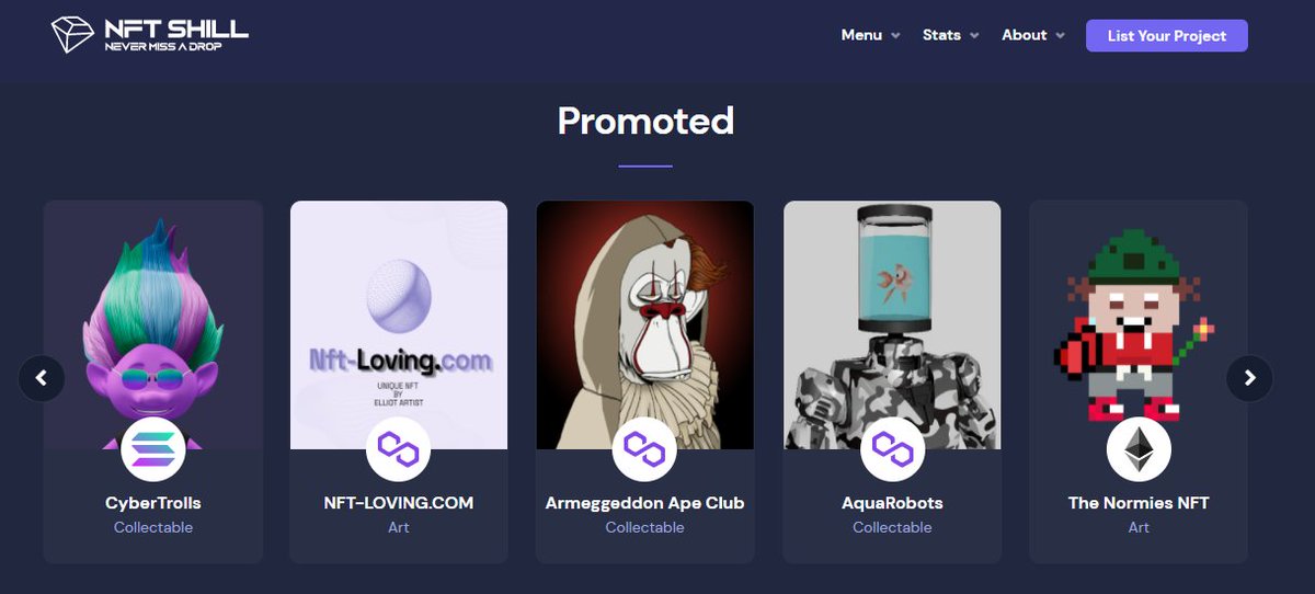 <a href="/NFTLOVINGCOM/">NFT-Loving.com | NFTs Gallery</a> is now listed on <a href="/NFTShillio/">NFT Shill</a> 
Thank you ❤️

Link ▶️  nftshill.io/project/nft-lo…

#NFTLOVINGCOM #ELLIOTNFT  #NFT #NFTs #Artist