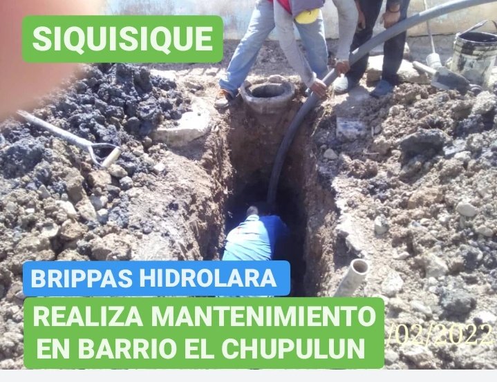 ComunaDelAgua's tweet photo. Brippas Hidrolara realiza mantenimiento a empotramiento en barrio El Chupulun de Siquisique.

Urdaneta | https://t.co/wLwfCzw6wn