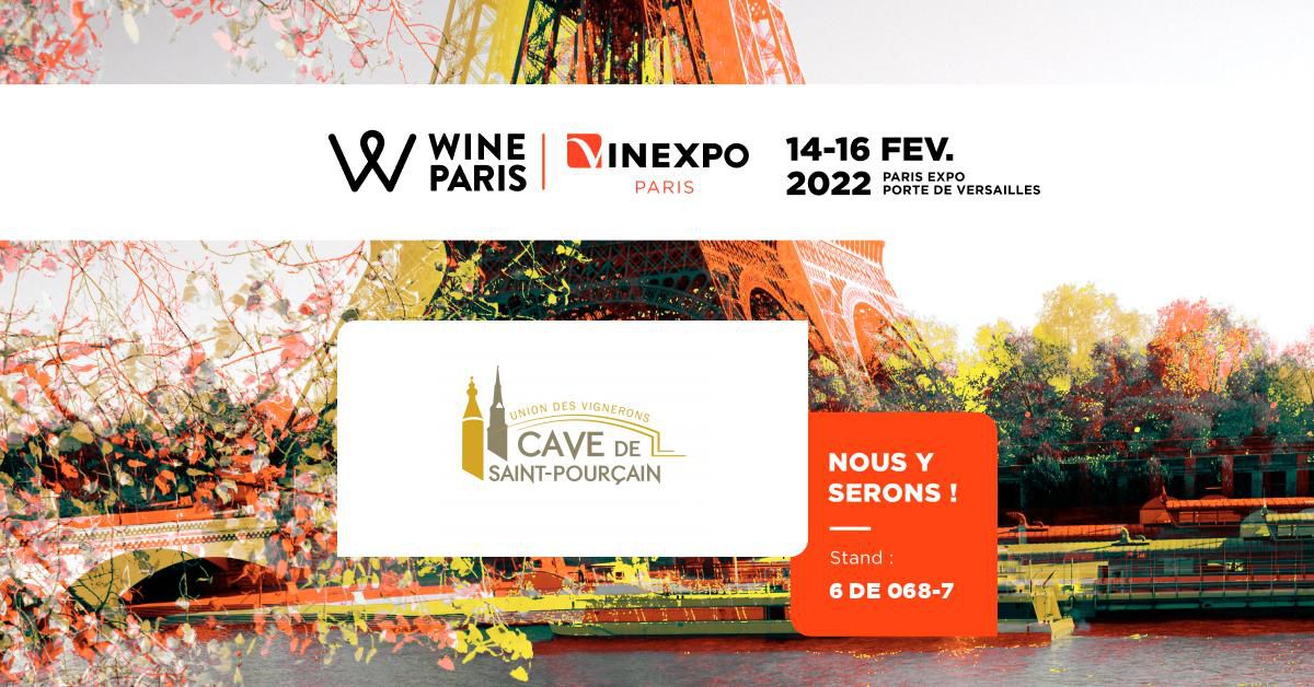 Venez nous rencontrer lors du salon Wine Paris 2022.