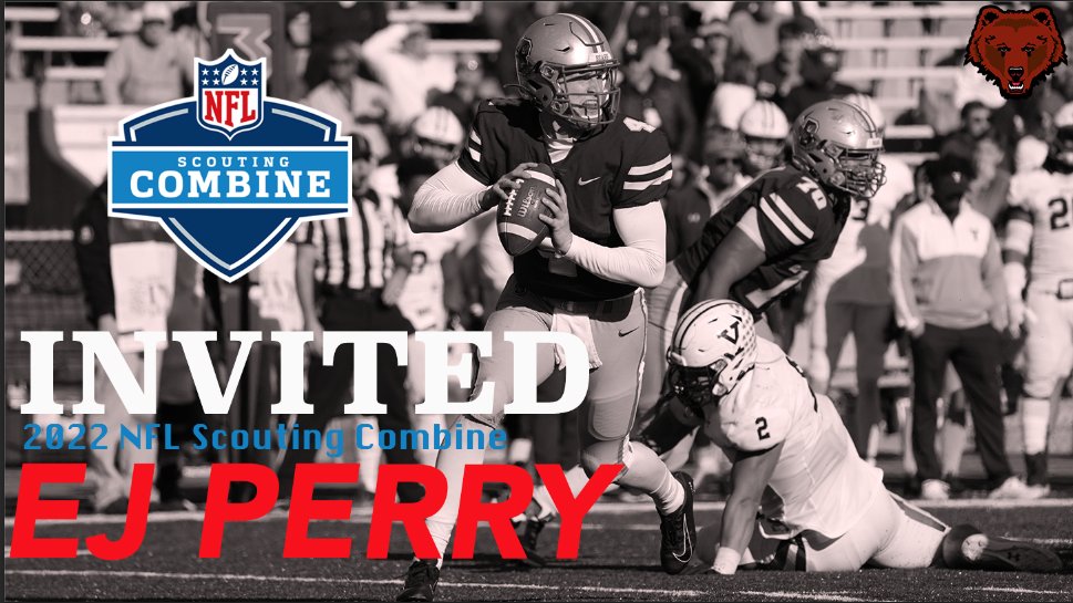 BrownU_Football's tweet photo. Congrats to EJ Perry on his NFL Combine invite! #ejperry #nflcombine #brownufootball #GoBruno https://t.co/034QcplWTK