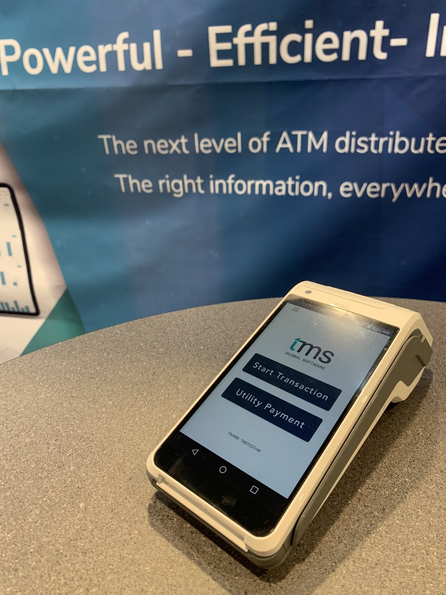 TMSGlobalSoft's tweet photo. What if you could make more out of your ATM network by adding other services using the same infrastructure to a very low cost?  Do you want to know more? Visit us at our ATMIA Booth #320 @ATM_Industry @ATMIAEvents https://t.co/ZZlqin1kIF