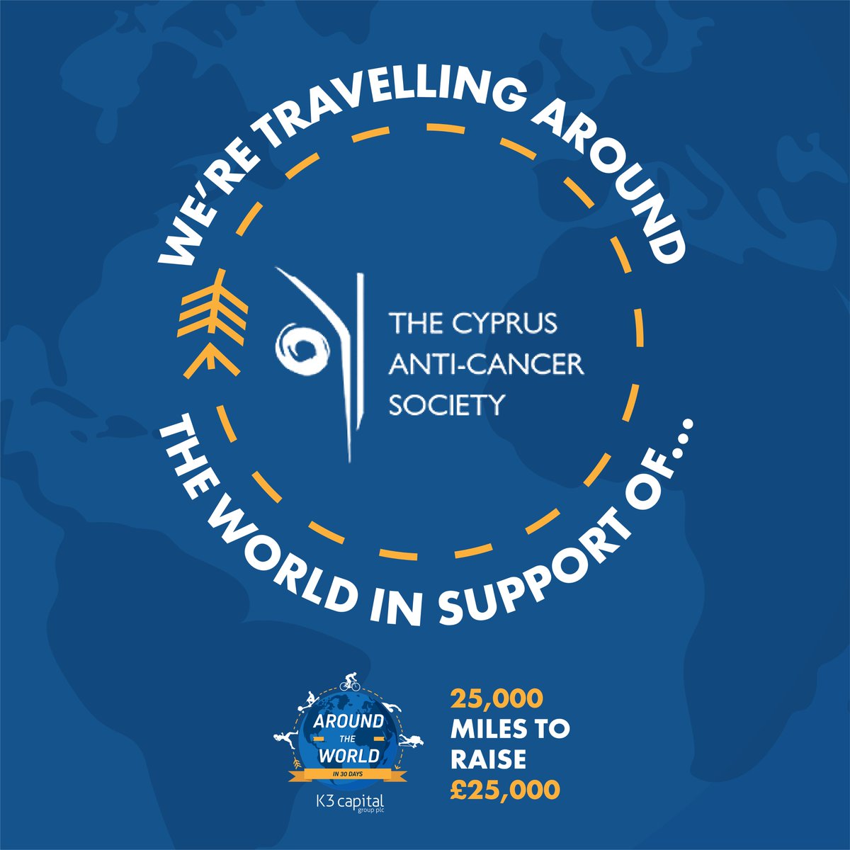 K3 Capital Group PLC (@k3capitalgroup) on Twitter photo Our âAround the Worldâ challenge is also supporting charities outside of the UK including <a href="/Anticancer_cy/">The Cyprus Anticancer Society</a>. The charity provides information and support to those impacted by cancer. To check our progress and donate to our challenge click here: bit.ly/3KiKQ4q Our âAround the Worldâ challenge is also supporting charities outside of the UK including <a href="/Anticancer_cy/">The Cyprus Anticancer Society</a>. The charity provides information and support to those impacted by cancer. To check our progress and donate to our challenge click here: bit.ly/3KiKQ4q