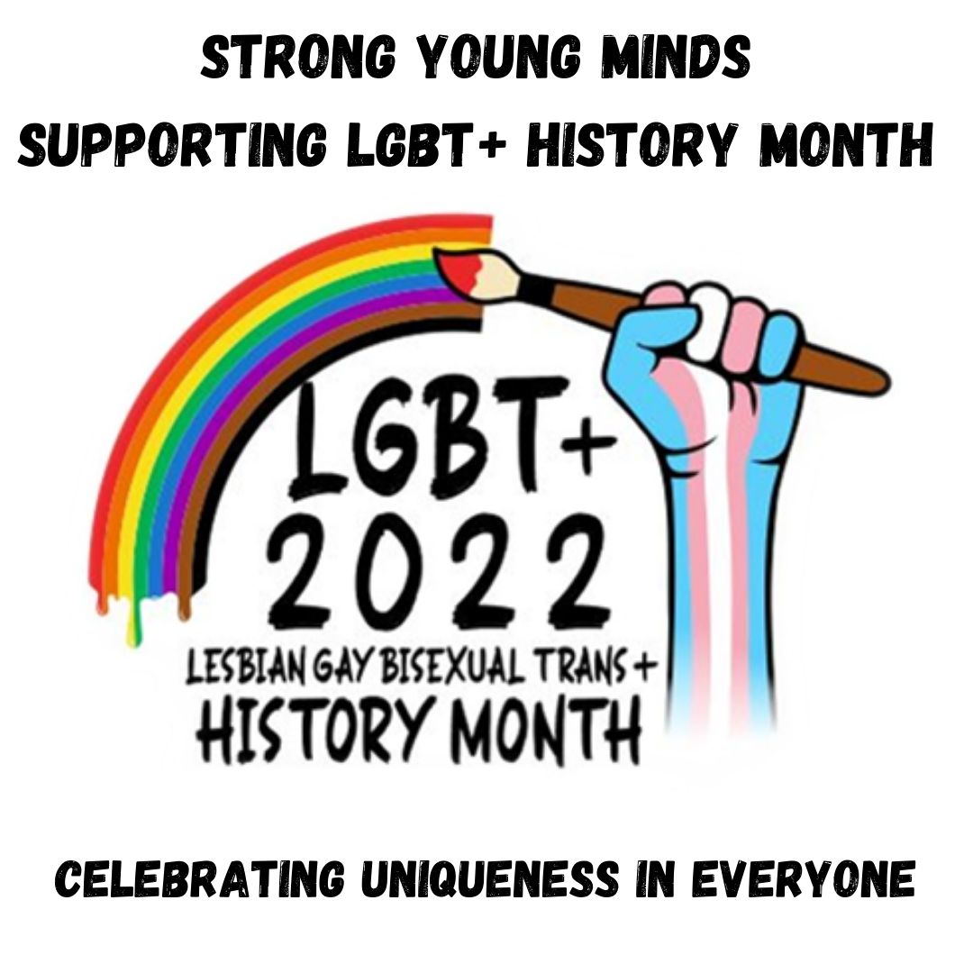 Supporting LGBT History Month 
Picture Credit to LGBT+ History Month
-
-
-
#strongyoungminds #LGBTHistorymonth